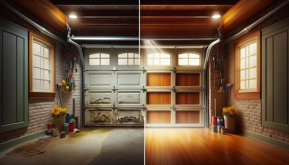 Garage door work in Port Chester