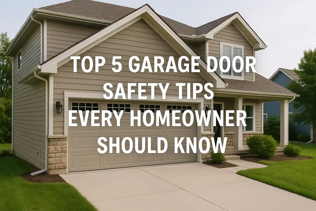 Top 5 Garage Door Safety Tips Every Homeowner Should Know in Greenwich, CT