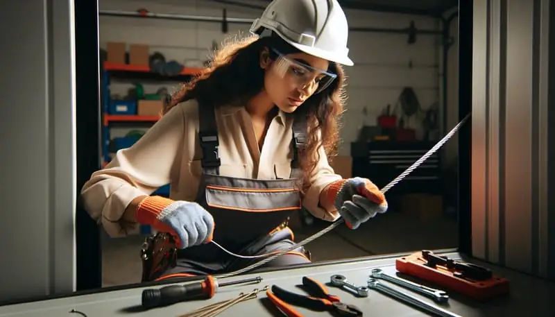 Garage Door Cable Repair — Glenville