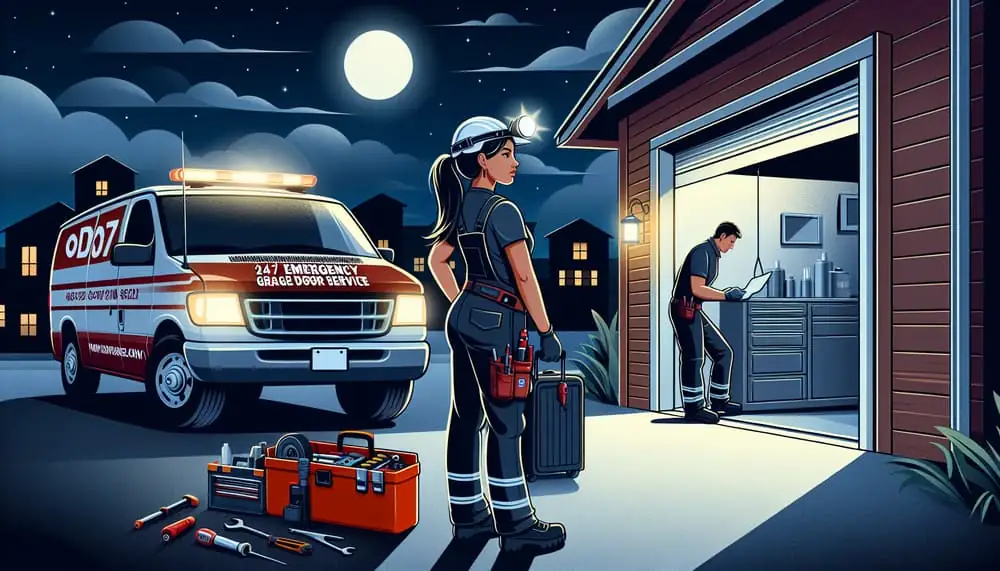 Emergency Garage Door Repair — Byram