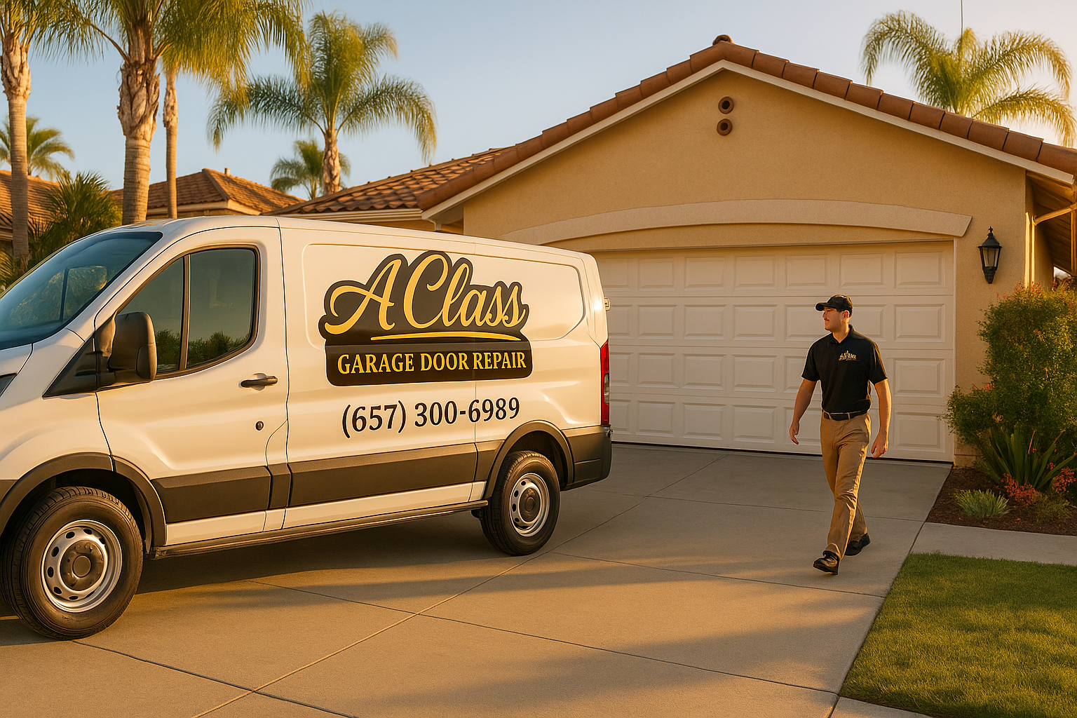 Garage door services in New Canaan, CT