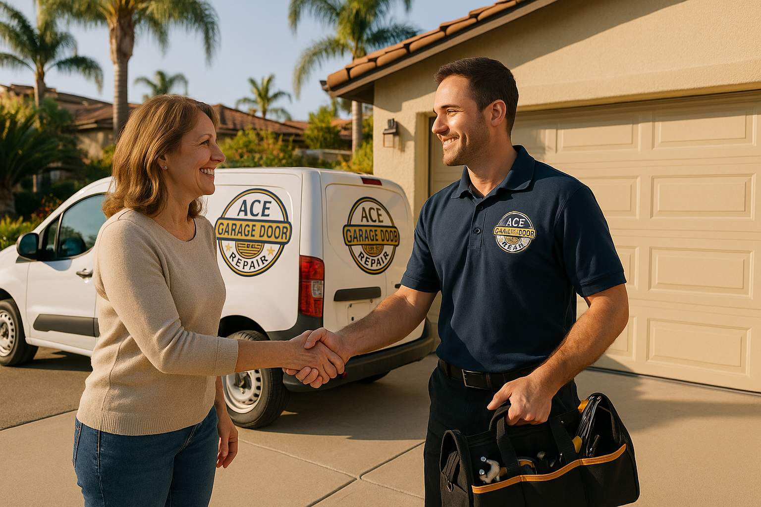 Garage door services in Pelham, CT