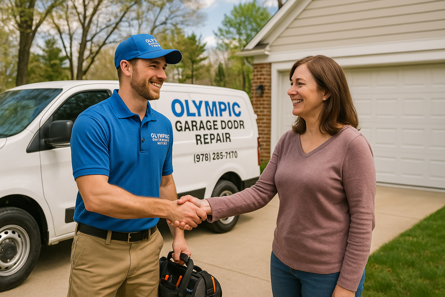 Garage door services in Glenbrook, CT