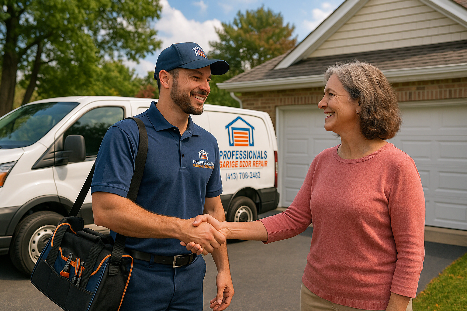 Garage door services in Byram, CT