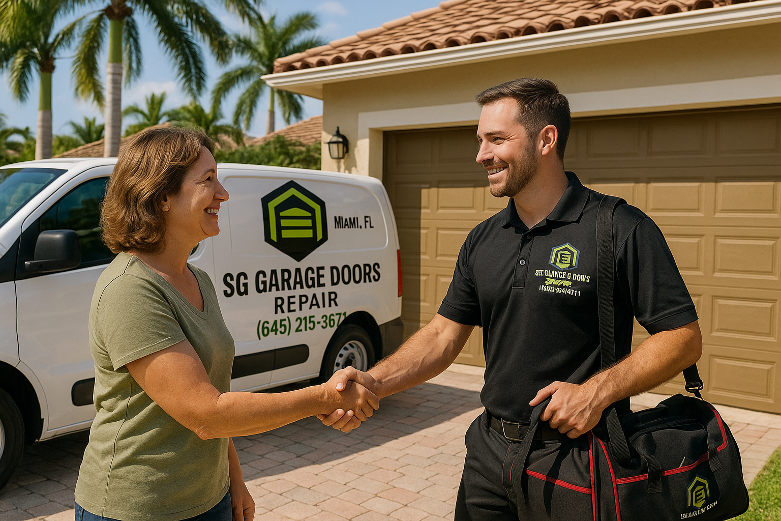 Garage door services in Glenville, CT