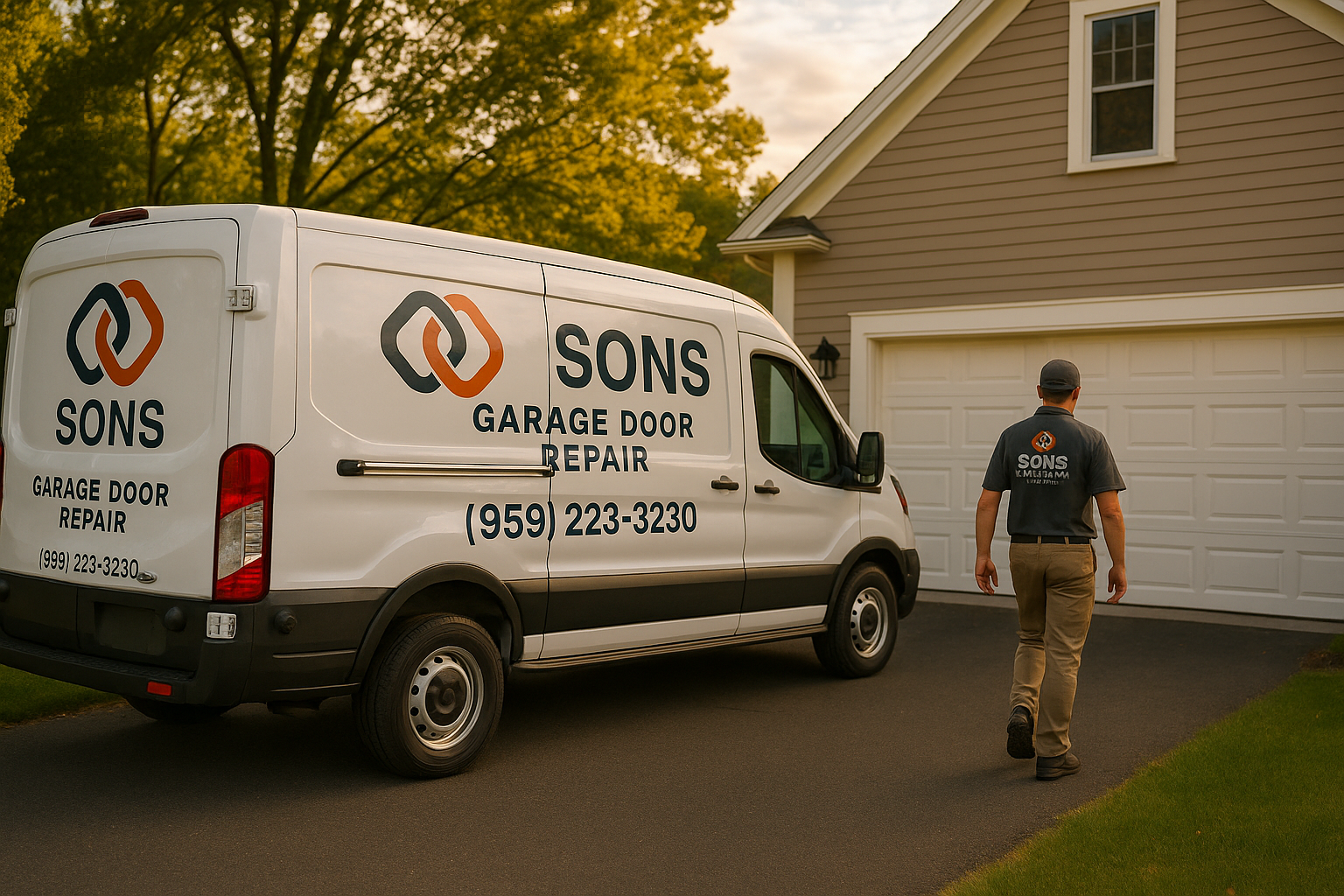 Garage door services in East Norwalk, CT