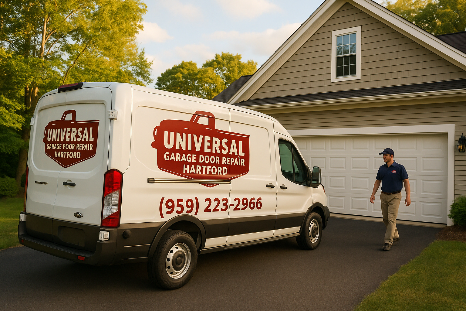 Garage door services in Chappaqua, CT