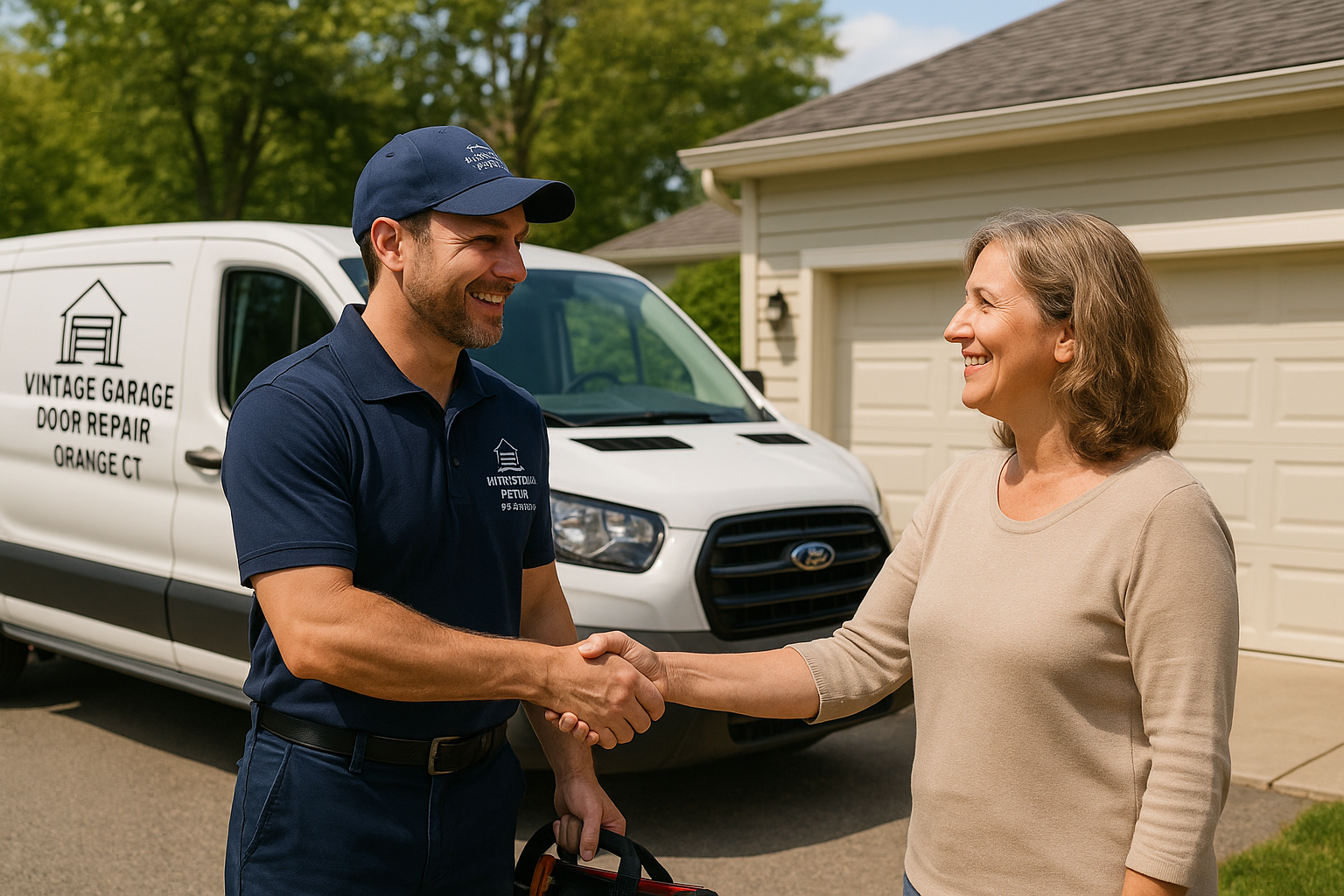Garage door services in Greenwich, CT