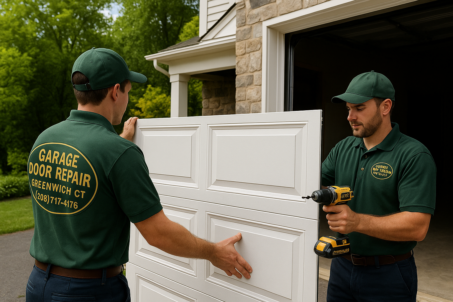 Garage Door Installation in Greenwich