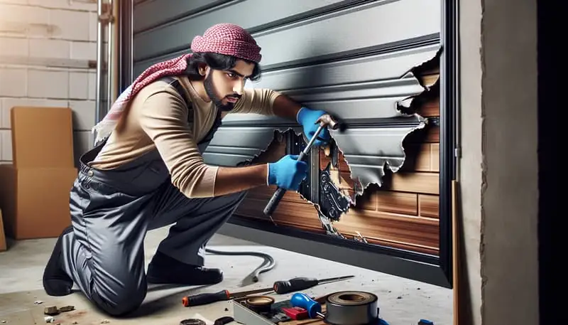 Garage Door Panel Replacement — Mill Neck