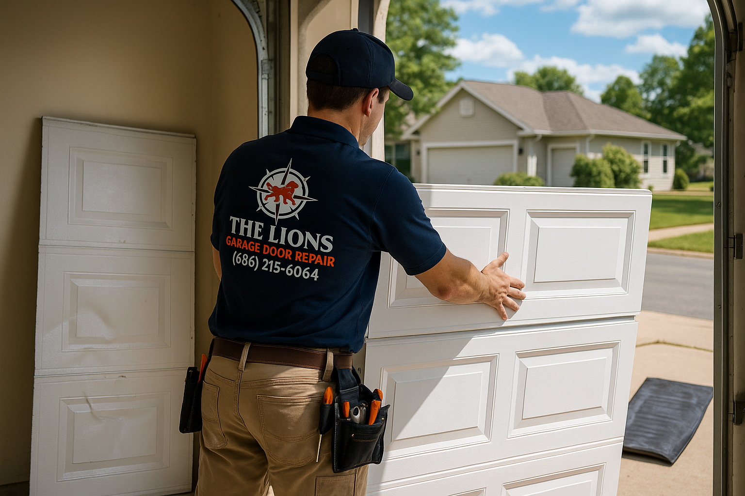 Garage Door Panel Replacement service in Scarsdale