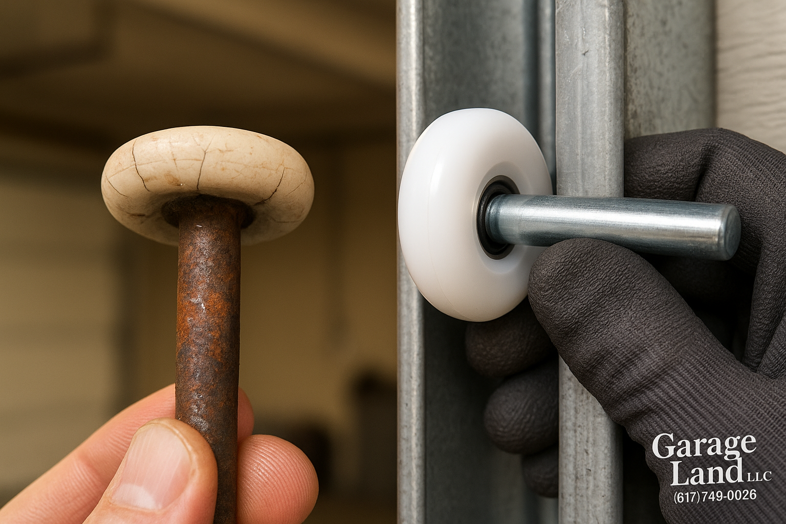 Garage Door Roller Replacement service in North White Plains