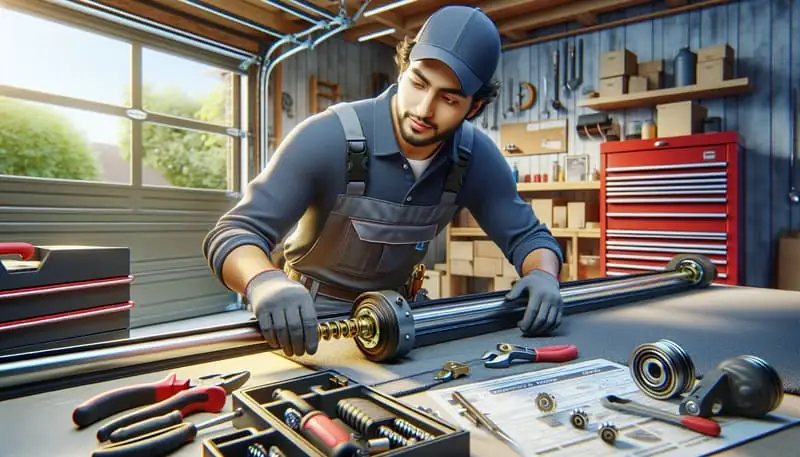 Garage Door Roller Replacement in Lattingtown