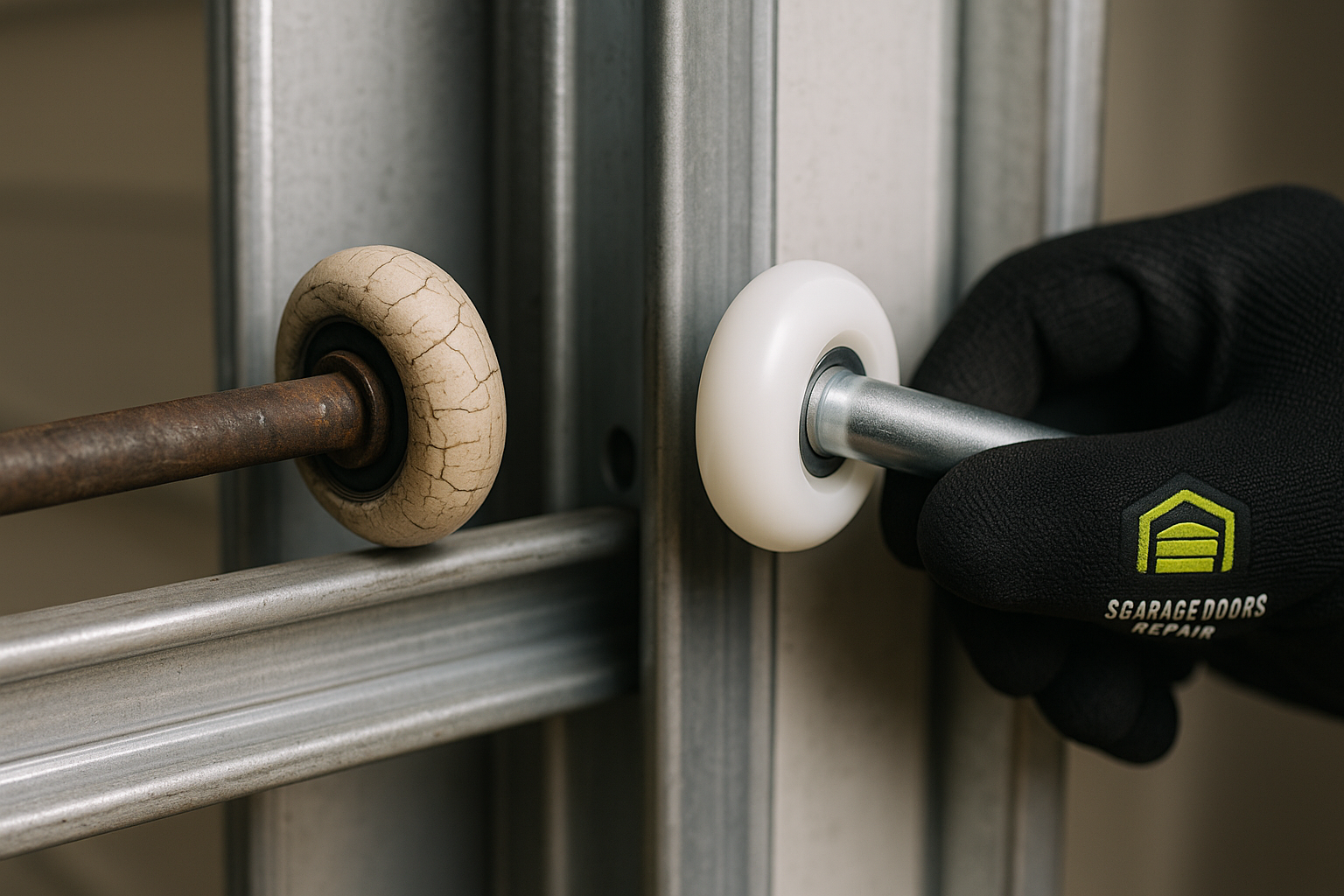 Garage Door Roller Replacement service in Sands Point