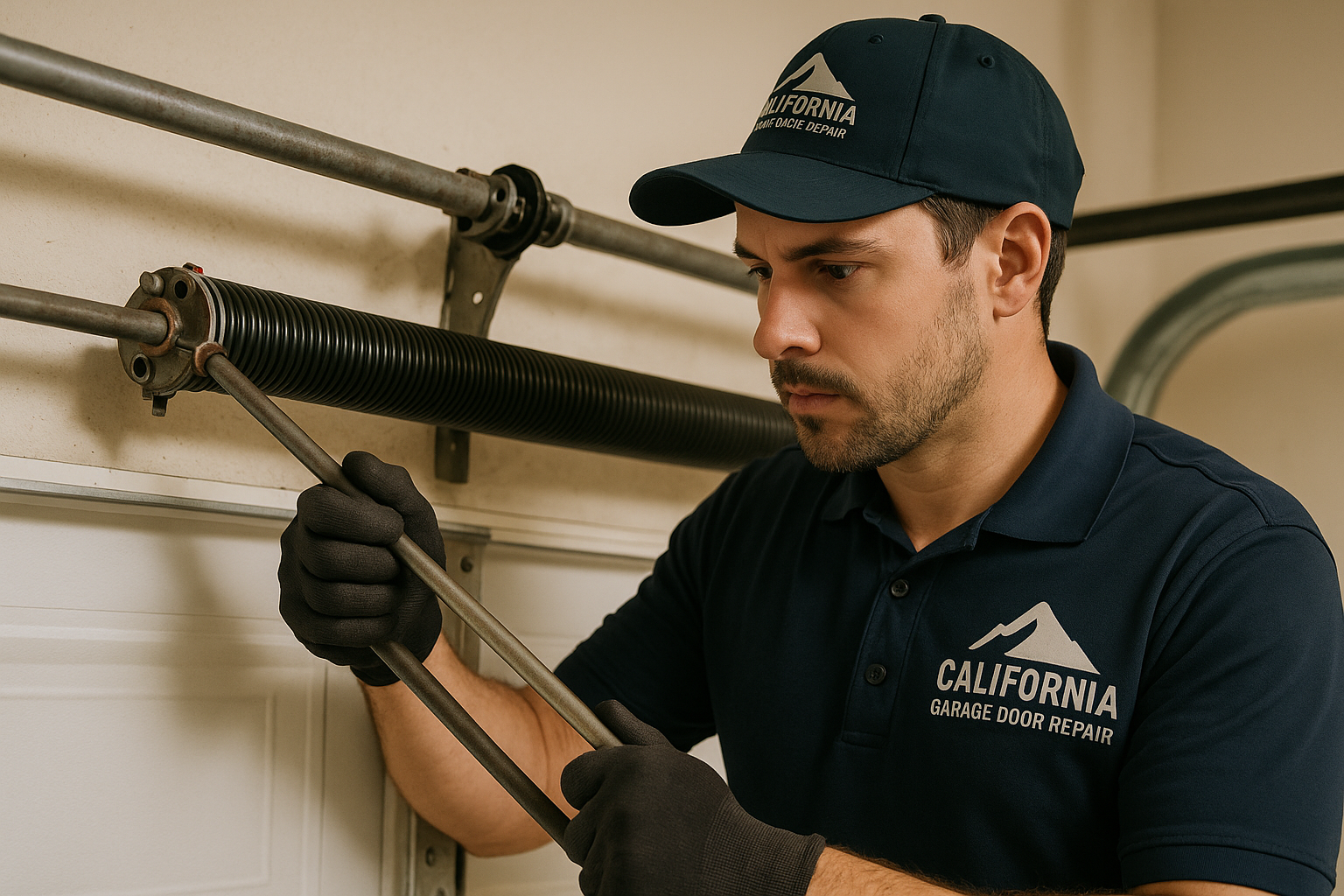 Garage Door Spring Repair service in Long Ridge