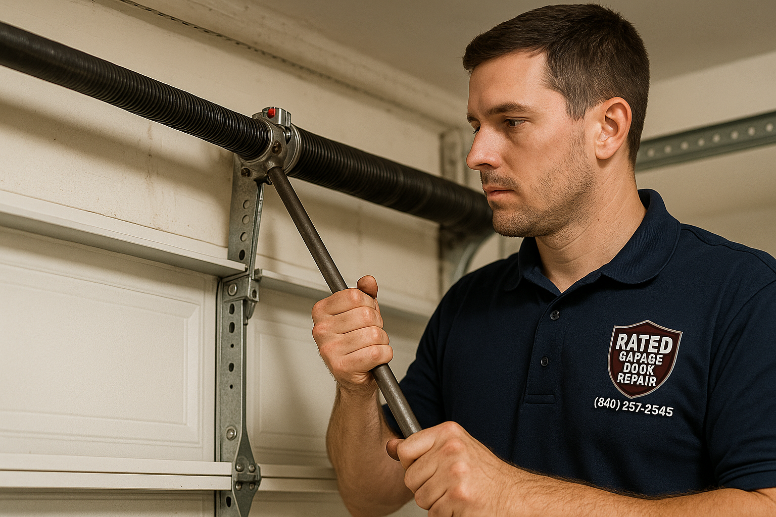 Garage Door Spring Repair service in Glenville