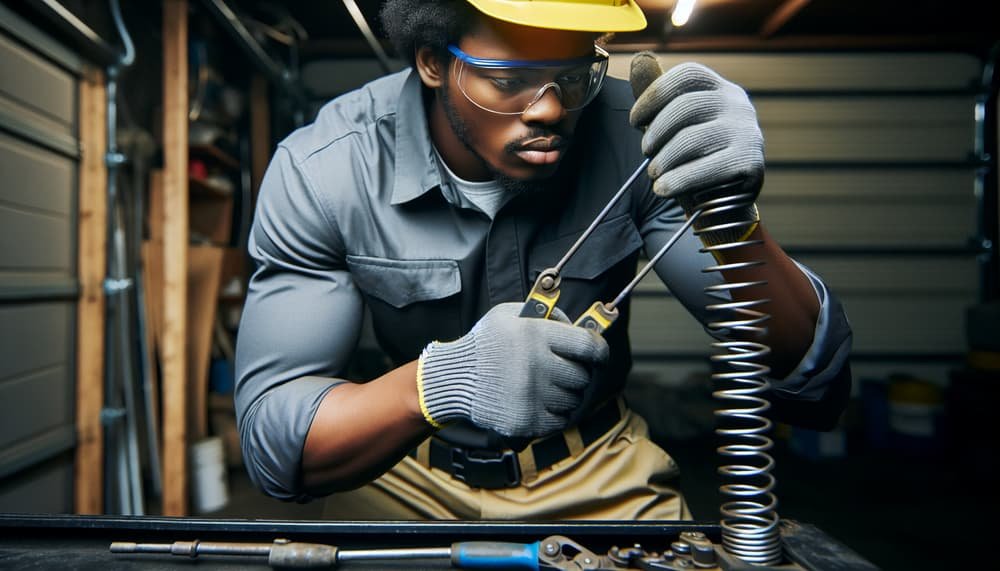 Garage door work in Greenwich